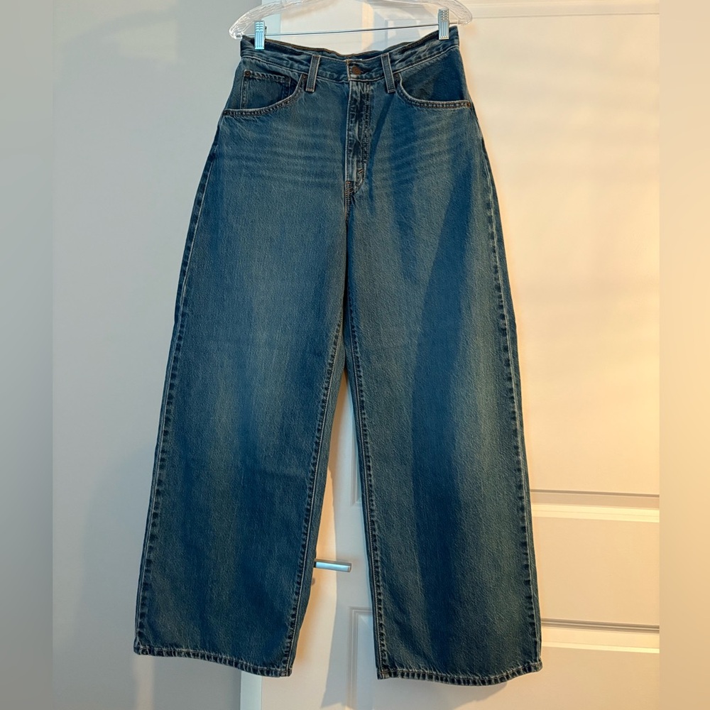 Levi's Blue Wide Leg Jeans